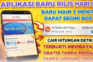 Aplikasi Penghasil Uang Tercepat 2026, WD Langsung ke DANA Hari Ini!