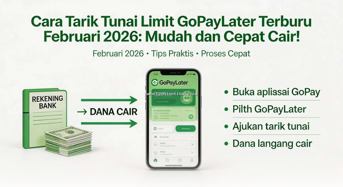 Cara Tarik Tunai GoPayLater 2026: Langkah Mudah & Cepat Cair!