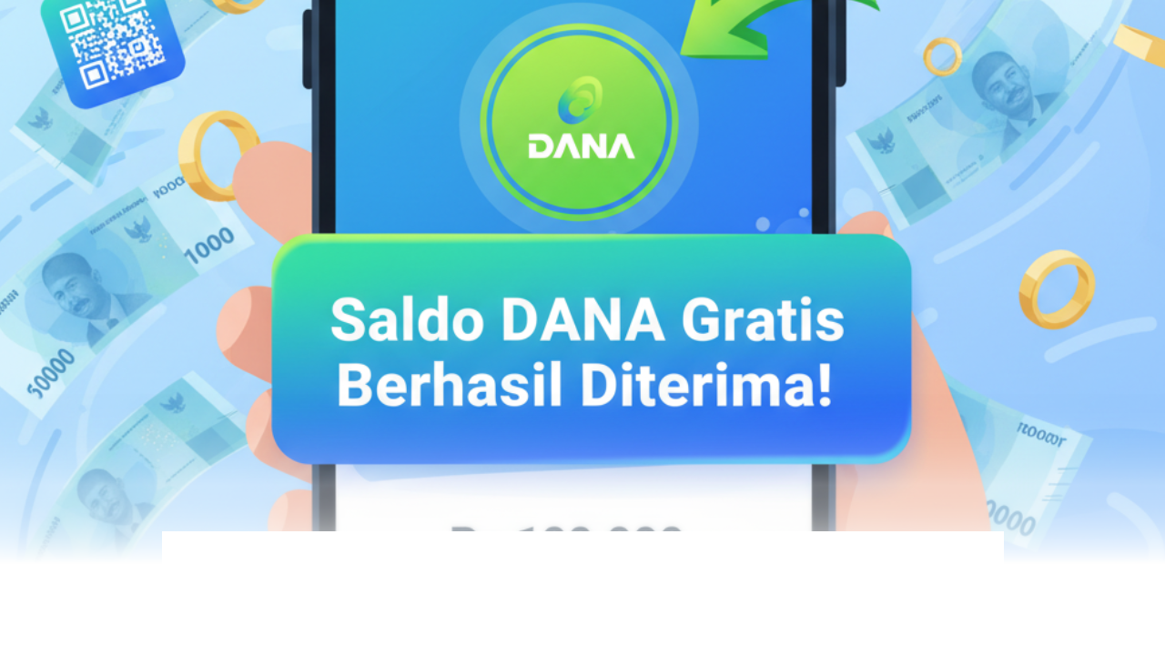 DANA Gratis Rp321.000 Langsung Masuk Dompet Digitalmu Saat Puasa Siang Ini, Cuma Modal HP!