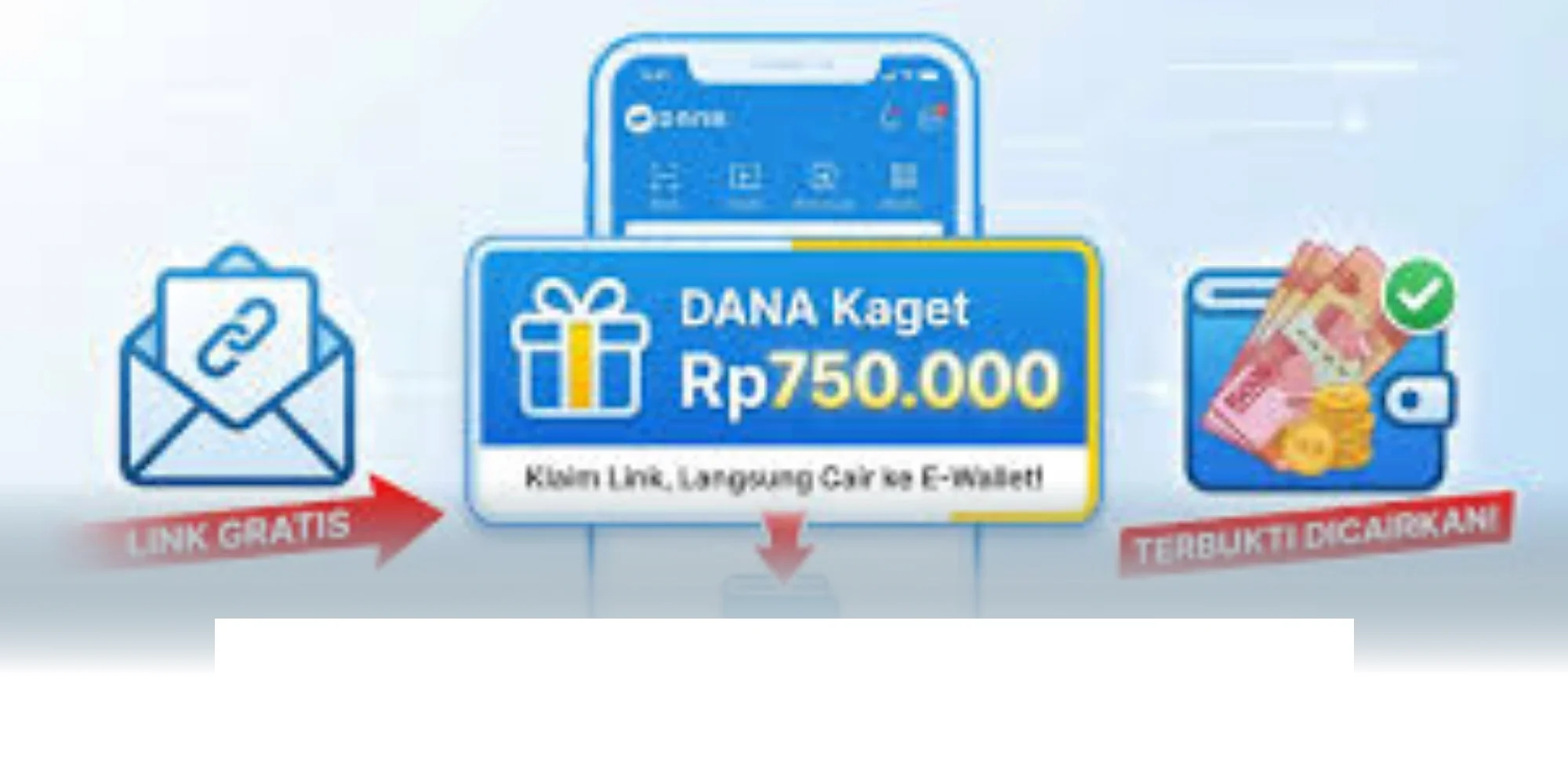 DANA Kaget Bagi-Bagi Rp750 Ribu Gratis Hari Ini, Yuk Klaim Cepat Sebelum Habis!