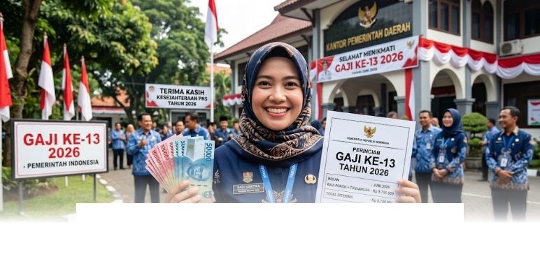 Kapan Gaji ke-13 Tahun 2026 Cair dan Apa Saja Komponen yang Diterima PNS?